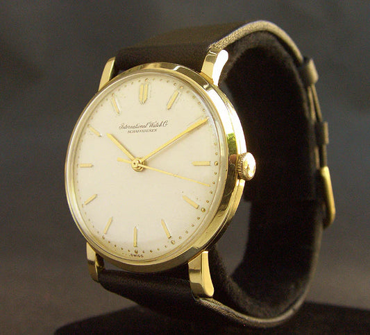 IWC Schaffhausen Vintage Automatic Gold Dress Watch