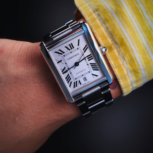 Cartier Tank Solo Automatic Stainless Steel Watch
