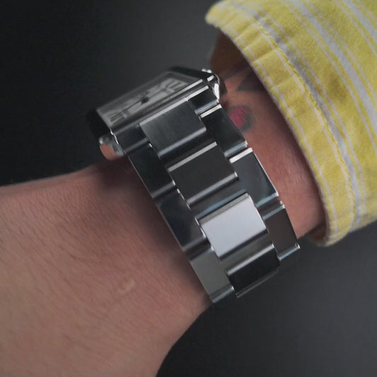 Cartier Tank Solo Automatic Stainless Steel Watch